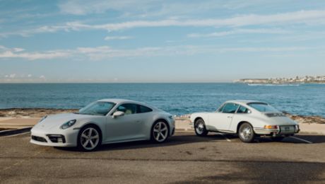 Hommage an den ersten 911 von 1964 in Australien