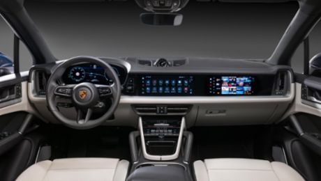 New Porsche Driver Experience makes its debut in the Cayenne