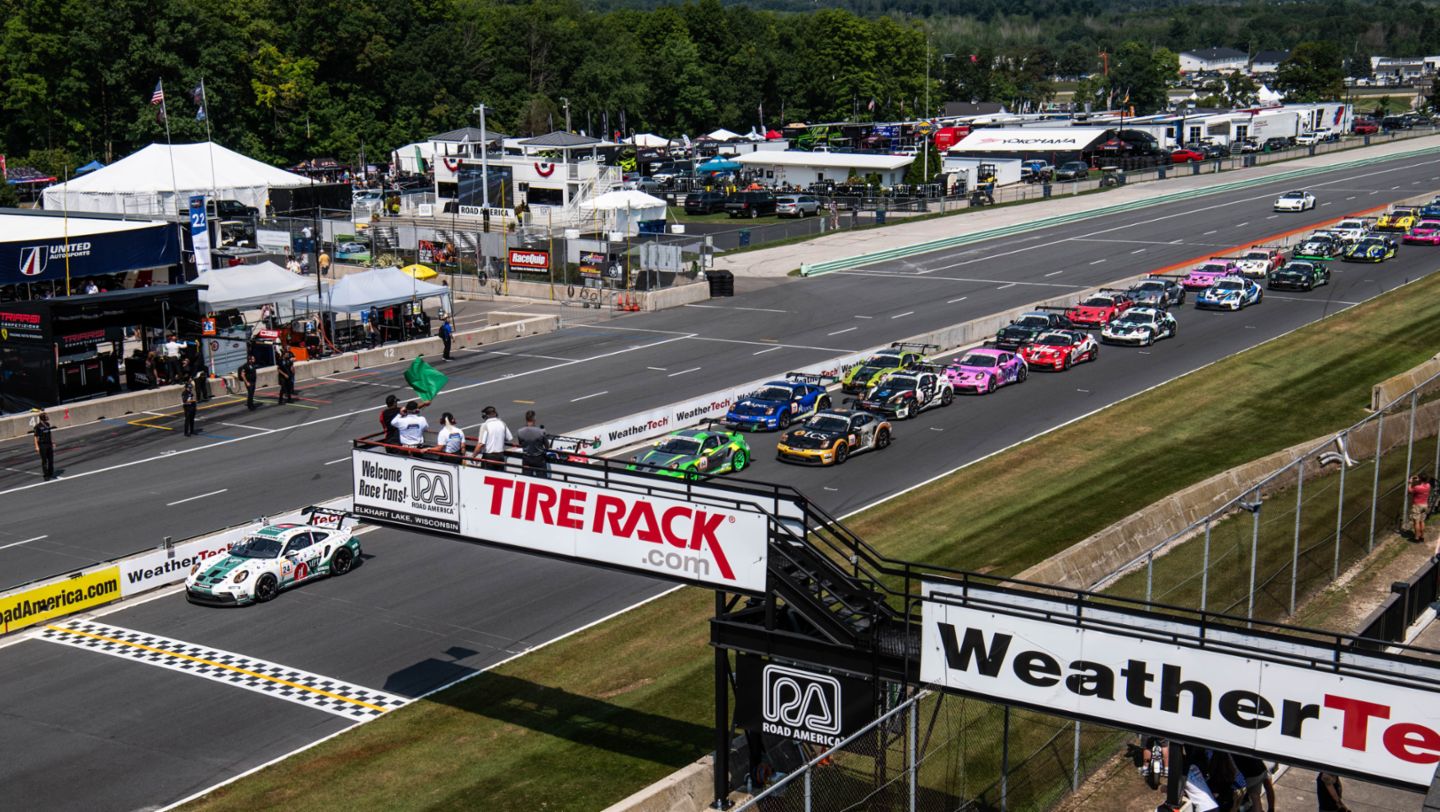 Porsche Carrera Cup North America, Road America, Elkhart Lake, Wisconsin - Rounds 9 & 10